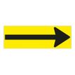 8711234041937-Pickup - Adhésif de signalisation au sol "flèche noire/jaune" - 30 x 10 cm-Avant-0