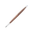 8033549711221-Oberthur Pinnfarina - Stylo à bille aluminium/noyer-Angle gauche-0
