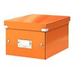 Leitz Click & Store - Opbergdoos - A5 - oranje metallic