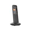 4250366850597-Gigaset C570HX - combiné sans fil supplémentaire - noir-Angle gauche-2