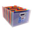 3130632551988-Exacompta - 4 Valisettes trieurs 24 compartiments - cristal-Angle gauche-1
