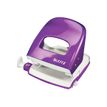 4002432103058-Leitz WOW NeXXt 5008 - Perforateur - 30 feuilles - métal - violet métallisé-Angle droit-0