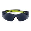 3660740009526-Bollé Safety Silex+ - Lunettes de protection - noir et jaune - fumé-Avant-0