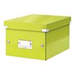 Leitz Click & Store - Opbergdoos - A5 - groen metalliek