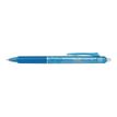 Pilot FriXion Ball Clicker - Rollerbalpen - niet permanent - lichtblauw - thermogevoelige gelinkt - 0.5 mm - fijn - terugtrekbaar - met wisser