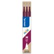 Pilot FriXion Ball - Navulling - niet permanent - wijnrood - thermogevoelige gelinkt - 0.7 mm - gemiddeld - pak van 3