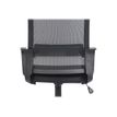 3760185020848-Fauteuil de bureau LIBERTY 02 - accoudoirs fixes - appui-tête réglable - noir-P_400000842_13-12