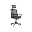 3760185020848-Fauteuil de bureau LIBERTY 02 - accoudoirs fixes - appui-tête réglable - noir-P_400000842_3-2