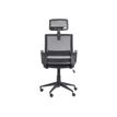3760185020848-Fauteuil de bureau LIBERTY 02 - accoudoirs fixes - appui-tête réglable - noir-P_400000842_4-3