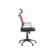 3760185020879-Fauteuil de bureau LIBERTY 02 - accoudoirs fixes - appui-tête réglable - noir et rouge-P_400000843_5-4