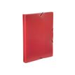 Viquel - Boîte de classement plastique - dos 30 mm - rouge