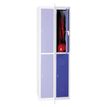 3700339889129-Vestiaire 2 casiers (à monter) - colonne suivante - H180 x L30 x P50 cm - gris/bleu-P_400001649_2-1