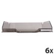 Exacompta Classic Office COMBO MIDI - Brieflade - A4 Plus - glossy transparent gray (pak van 6)