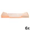 Exacompta Classic COMBO Midi - Brieflade - A4 Plus - glossy transparent orange (pak van 6)