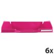 Exacompta Classic COMBO 2 - Brieflade - A4 - glanzend framboos (pak van 6)