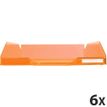 Exacompta Classic COMBO 2 - Brieflade - A4 - doorschijnend oranje (pak van 6)