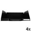 Exacompta Classic ECOBLACK MAXI-COMBO 2 - Brieflade - A4 - zwart (pak van 4)