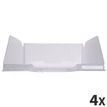Exacompta Classic COMBO Maxi - Brieflade - A4 Plus - kristal (pak van 4)