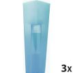 Exacompta Classic Linicolor THE MAGAZINE - Tijdschriftenmap - 110 mm - A4 Plus - doorschijnend turquoise (pak van 3)