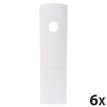 Exacompta MAG-CUBE Office - Tijdschriftenmap - 82 mm - A4 Plus - wit (pak van 6)