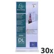 Exacompta Office DL - Kaarthouder - bureaublad - voor 105 x 210 mm - kristal (pak van 30)