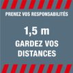 0404000020035-Novus Dahle - Tapis de distanciation sociale - Garder distances - 90 x 90 cm - gris-P_400002003_1-0