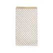 3329683941118-Clairefontaine - 50 Pochettes cadeau kraft - 21 cm x 7 cm x 37 cm - pois/fond blanc-P_400002830_1-0