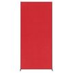 Nobo Impression Pro - partitiescherm - 80 x 180 cm - rood