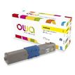Cartouche laser compatible OKI 46490605 - jaune - Owa K18498OW