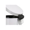 0404000033967-Rossignol SANELIA - Poubelle à pédale 3L - blanc-P_400003396_3-2
