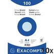 Exacompta - registratiekaart (pak van 100)