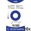 Exacompta - registratiekaart (pak van 100)