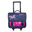 4891320453647-Cartable à roulettes Cybel - 2 compartiments - bleu marine et rose - Exclusivité Bureau -P_400006468_1-0