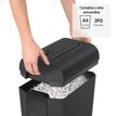 043859764792-Fellowes Powershred LX65 - destructeur de documents coupe croisée - 10 feuilles - Corbeille 22-P_400006920_17-3