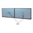 Fellowes Platinum Series - bureaumontage (verstelbare dubbele armen)