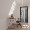 0000006695750-EasyHome - Bureau télétravail LV9 110 cm - noyer - pieds gris métallisé-P_400007623_1-0