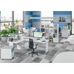 3253310174863-Bureau droit DUAL - L120 - Pieds blanc - plateau blanc-P_400008971_3-1