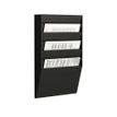 3660141881929-Présentoir mural - 6 cases horizontales pour document format A4 - noir-P_400009610_1-0