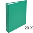 3130631510733-Exacompta - 20 Classeurs 2 anneaux - Dos 40 mm - A5 - vert-P_400010440_1-0