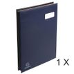 Exacompta Expansé - Parapheur 24 compartiments - bleu foncé