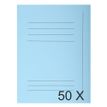 3288582350066-Exacompta Super 210 - 50 Chemises imprimées - 210 gr - bleu clair-P_400010871_1-0