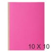 Exacompta ROCK"S - map met vierkante uitsparing - A4 - voor 300 vellen - roze (pak van 10)