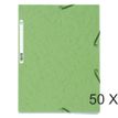 Exacompta - map met 3 flappen - A4 - voor 250 vellen - zachtgroen