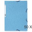 Exacompta - map met 3 flappen - A4 - voor 250 vellen - turquoise