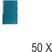 Exacompta - map met 3 flappen - A4 - voor 200 vellen - donkergroen