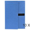 3130632007423-Exacompta - 10 Chemises extensibles 3 rabats à sangle - bleu-P_400011180_1-0
