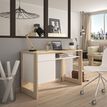 3483600971791-Bureau Morzine 120 cm - chêne sonoma et blanc-P_400011396_1-0