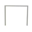 0404000121114-Bureau simple IRIS - L120 cm - Plan suivant - Pieds aluminium - plateau Blanc perle-P_400012111_3-2