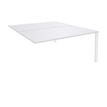 Burocean Aéris - tafel - rechthoekig - parelwit