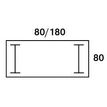 0404000122692-Bureau droit LOFTER - L120 cm - Plateau imitation Hêtre - pied Blanc-P_400012269_2-3